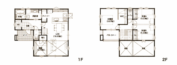 kinari 東広島市入野 間取り