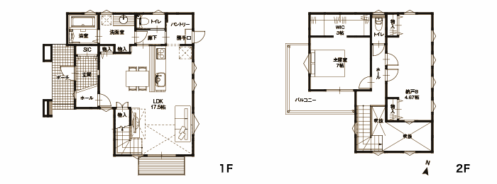 kinari 住宅展示場〈福山〉 間取り